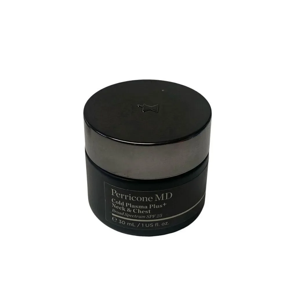 Perricone MD Cold Plasma Plus+ Neck & Chest Broad Spectrum SPF 25 1oz New No Box